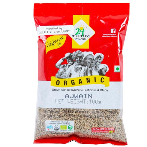 24 Mantra Organic Ajwain Seeds